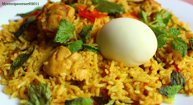 chicken biryani